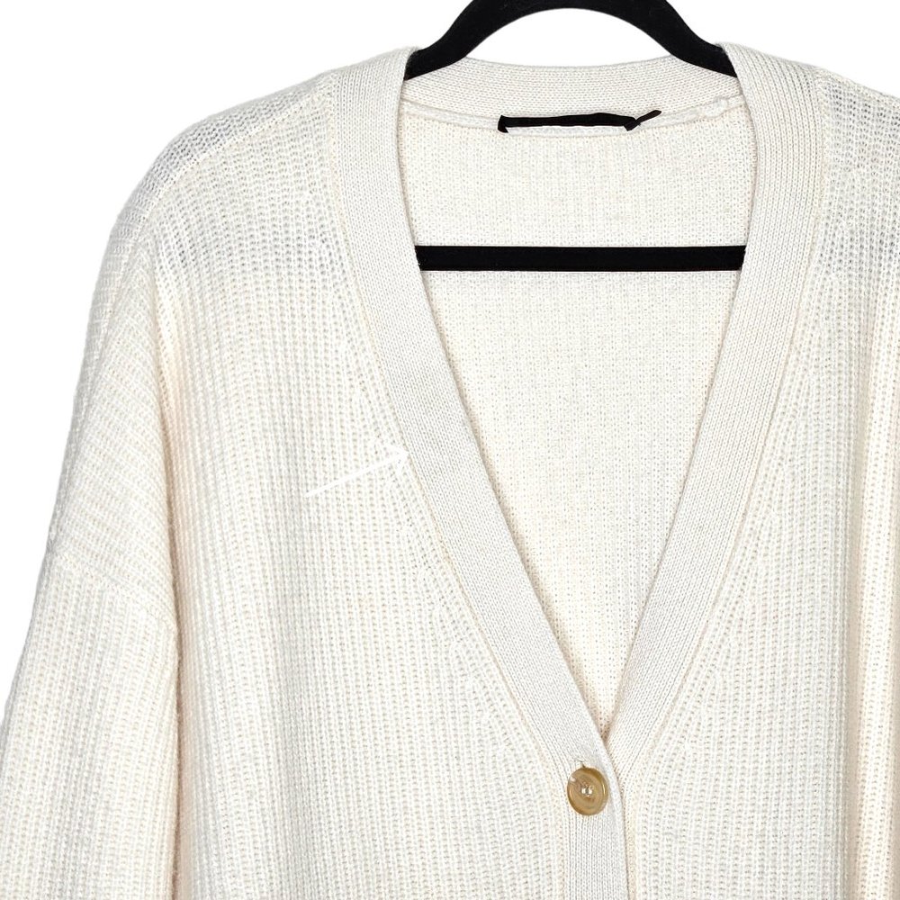 Jenni Kayne Cashmere Cocoon Cardigan in Ivory - Picture 10 of 13